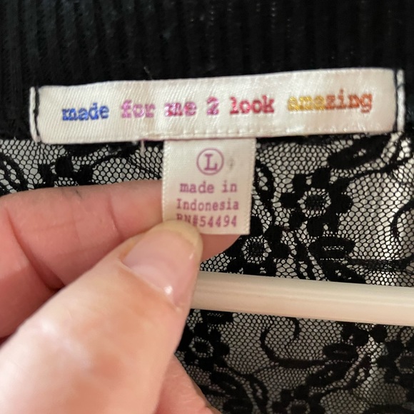 Made for me 2 look amazing, color: black, size L - Picture 4 of 5